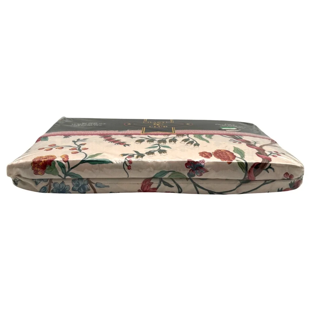 Charter Club 4 pc Full Double Sheet Set Ming Blossom Floral 604409 NOS Sealed